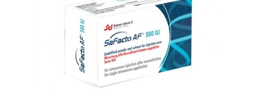 سافاکتوAF : محصول فاکتور هشت نوترکیب شرکت سامان داروی هشتم